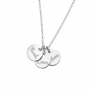 Silver Names Necklace (Silver)